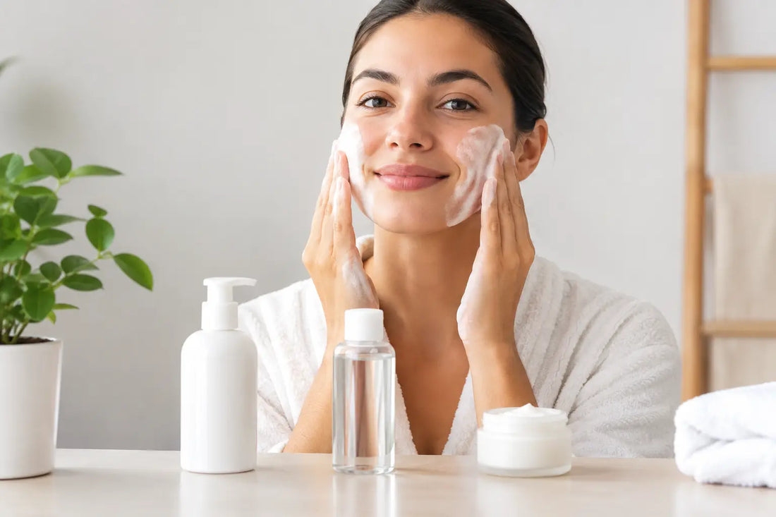 Rutina facial básica en 3 pasos que funcionan