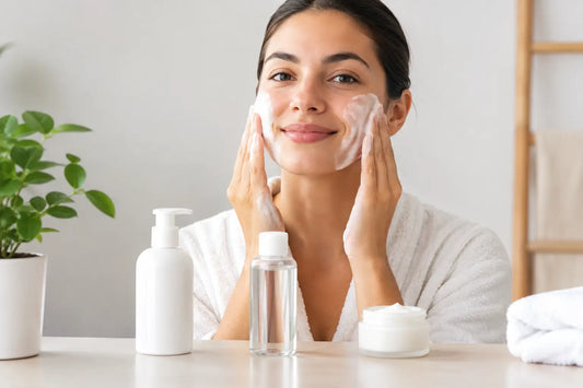 Rutina facial básica en 3 pasos que funcionan