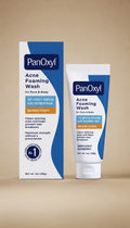 PanOxyl 10% Benzoyl Peroxide Acne Foaming Wash, limpiador facial y corporal para el acné 28 g