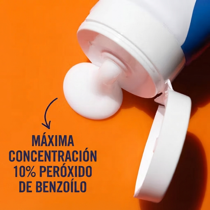 PanOxyl 10% Benzoyl Peroxide Acne Foaming Wash, limpiador facial y corporal para el acné 28 g