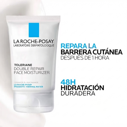 La Roche-Posay Toleriane Double Repair Face Moisturizer, hidratante facial con ceramida y niacinamida