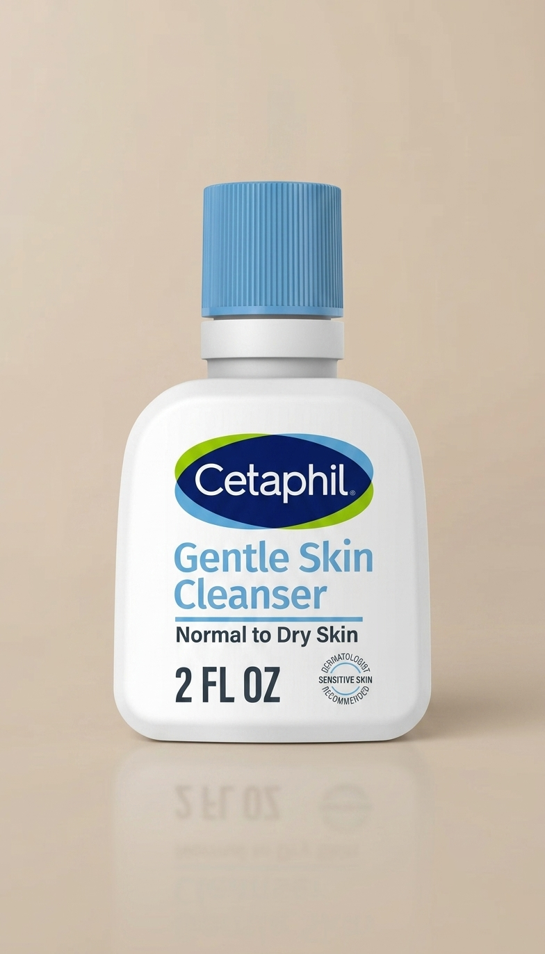 Cetaphil Gentle Skin Cleanser para piel normal a seca, limpiador facial suave