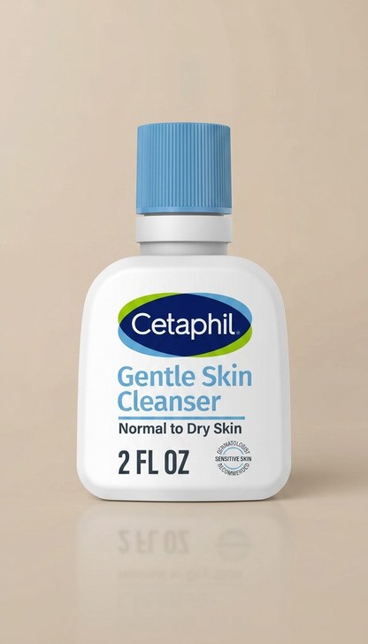 Cetaphil Gentle Skin Cleanser para piel normal a seca, limpiador facial suave