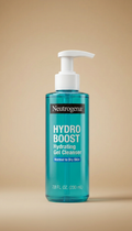 Neutrogena Hydro Boost Hydrating Gel Facial Cleanser con ácido hialurónico para piel sensible