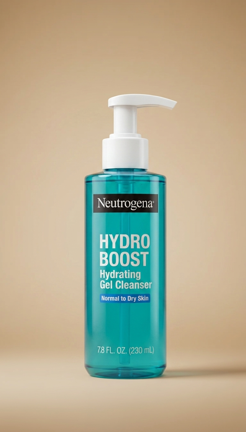 Neutrogena Hydro Boost Hydrating Gel Facial Cleanser con ácido hialurónico para piel sensible