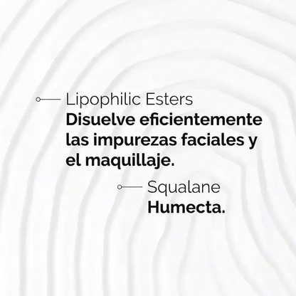 The Ordinary Squalane Cleanser, limpiador facial hidratante y desmaquillante
