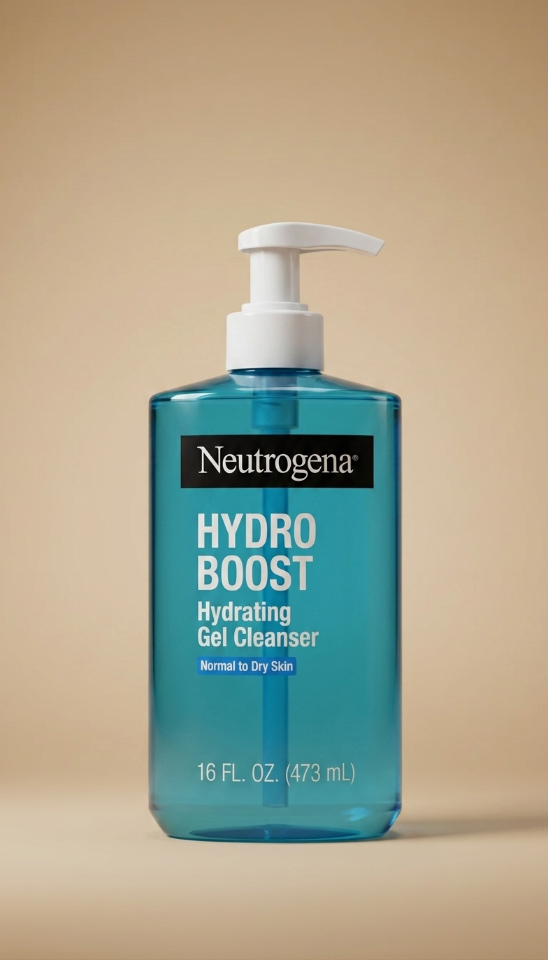 Neutrogena Hydro Boost Hydrating Gel Facial Cleanser con ácido hialurónico para piel sensible