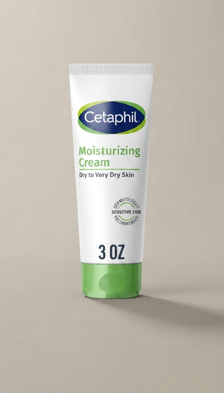 Cetaphil Moisturizing Cream para manos, rostro y cuerpo, hidratante para piel seca a muy seca