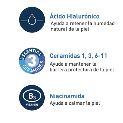 CeraVe Foaming Facial Cleanser para piel normal a grasa