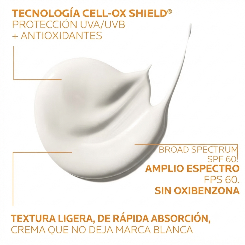 La Roche-Posay Anthelios Melt-In Milk Sunscreen SPF 60, protector solar facial y corporal