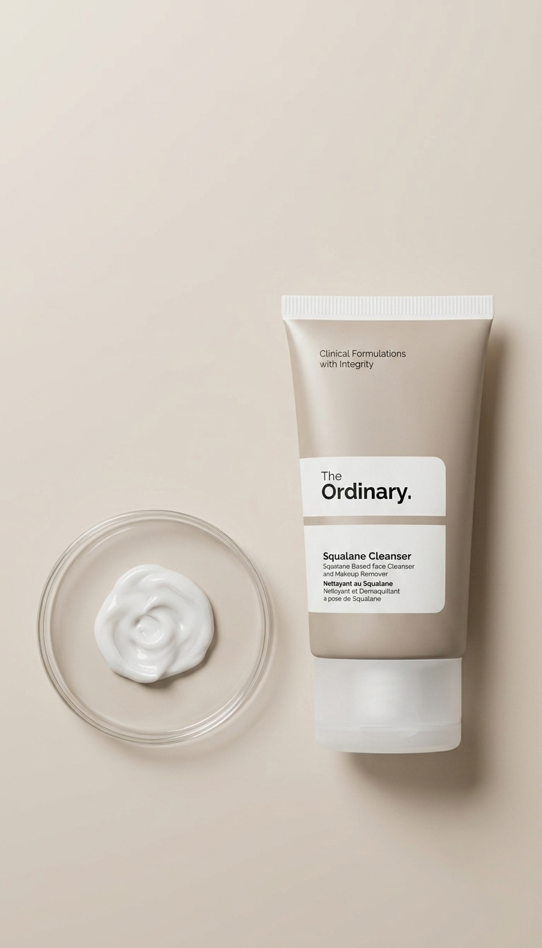 The Ordinary Squalane Cleanser, limpiador facial hidratante y desmaquillante